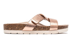 Lanai Slide Rose Gold | Women ABEO Footwear Sandals
