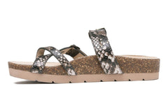 Lanai Thong Sandal Natural Snake | Women ABEO Footwear Sandals