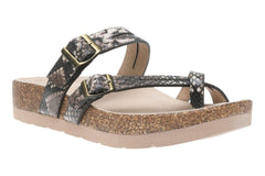 Lanai Thong Sandal Natural Snake | Women ABEO Footwear Sandals