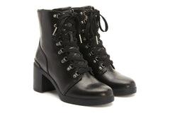 Metropolis Lace Black | Women ABEO Footwear Boots