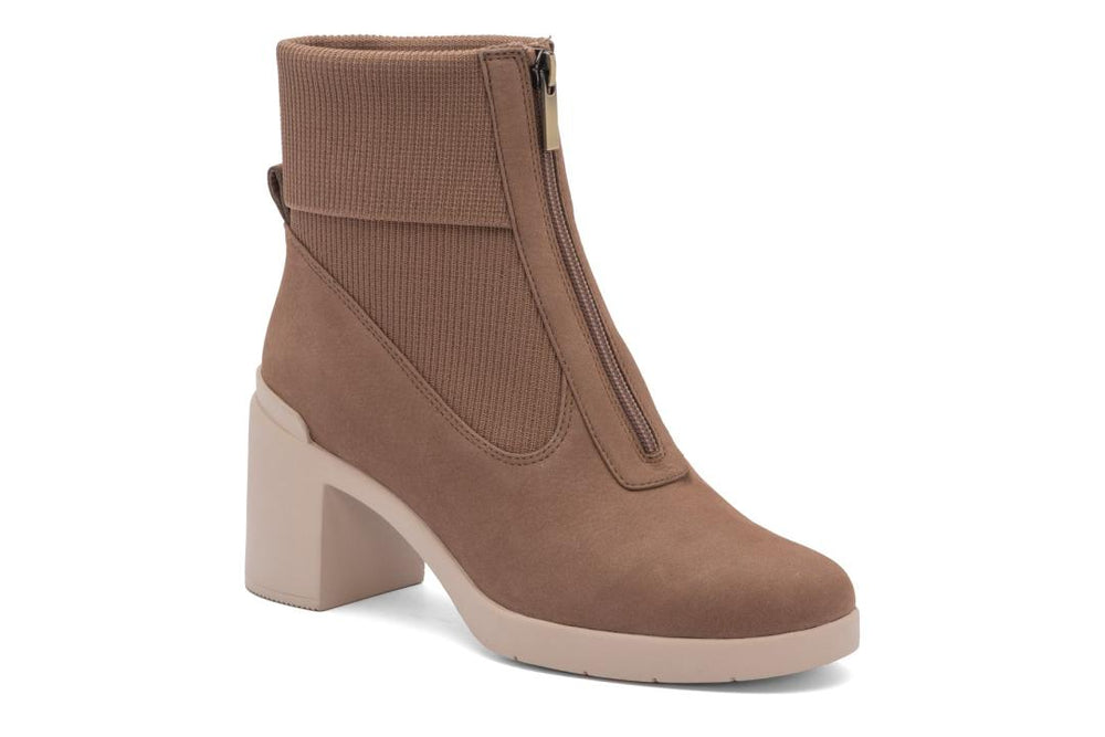 Metropolis Zip Beige | Women ABEO Footwear Boots
