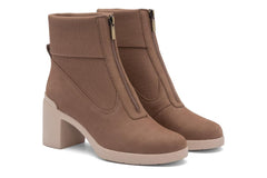 Metropolis Zip Beige | Women ABEO Footwear Boots