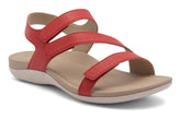 Oasis Sandal Red | Women ABEO Footwear Sandals