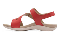 Oasis Sandal Red | Women ABEO Footwear Sandals