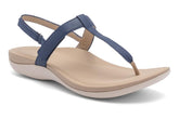 Oasis T Strap Navy | Women ABEO Footwear Sandals