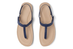Oasis T Strap Navy | Women ABEO Footwear Sandals