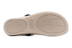 Oasis T Strap Navy | Women ABEO Footwear Sandals