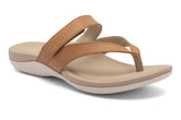 Oasis Thong Sandal Almond | Women ABEO Footwear Sandals