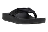 Paseo Thong Sandal Black | Women ABEO Footwear Sandals