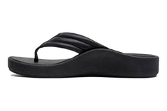 Paseo Thong Sandal Black | Women ABEO Footwear Sandals