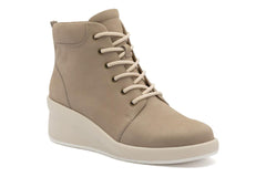 Passage Lace Up Beige | Women ABEO Footwear Boots