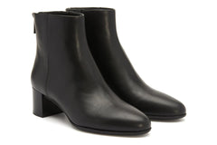 Plaza Back Zip Black | Women ABEO Footwear Boots