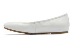 Promenade Flat White | Women ABEO Footwear Dress