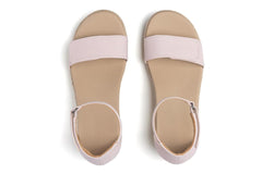 Riviera Ankle Sandal Pink Nubuck | Women ABEO Footwear Sandals