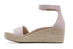 Riviera Ankle Sandal Pink Nubuck | Women ABEO Footwear Sandals