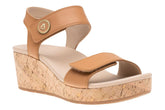 Riviera Strap Sandal Almond | Women ABEO Footwear Sandals