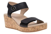 Riviera Strap Sandal Black | Women ABEO Footwear Sandals