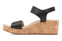 Riviera Strap Sandal Black | Women ABEO Footwear Sandals