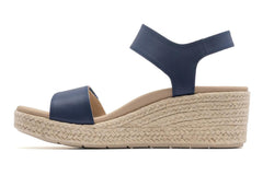 Riviera Strap Sandal Navy | Women ABEO Footwear Sandals