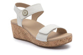 Riviera Strap Sandal White | Women ABEO Footwear Sandals