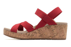 Riviera Stretch Red | Women ABEO Footwear Sandals
