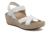 Riviera Stretch White | Women ABEO Footwear Sandals