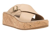 Solstice Cross Slide Cuban Sand | Women ABEO Footwear Sandals