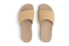 Solstice Slide Raffia | Women ABEO Footwear Sandals