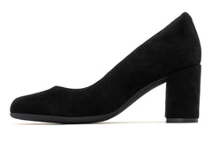 Tempo Pump Black Suede | Women ABEO Footwear Dress