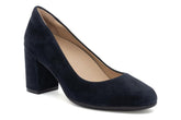 Tempo Pump Navy Suede | Women ABEO Footwear Dress