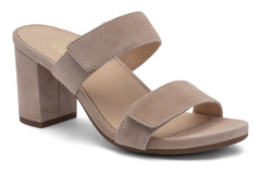 Tempo Slide Cuban Sand Suede | Women ABEO Footwear Dress