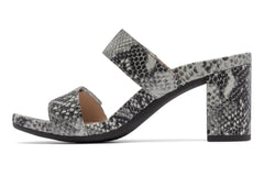 Tempo Slide Snake Print Leather | Women ABEO Footwear Dress