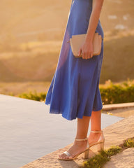 Tempo Strap Light Gold Leather | Women ABEO Footwear Dress