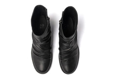 Traverse Scrunch Black | Women ABEO Footwear Boots