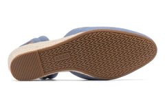 Veranda Espadrille Lace Denim Canvas | Women ABEO Footwear Dress