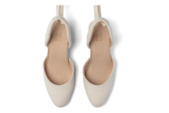 Veranda Espadrille Lace Natural Canvas | Women ABEO Footwear Dress