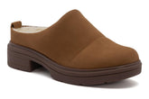 Vista Clog Dark Tan | Women ABEO Footwear Clogs