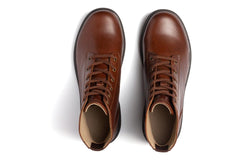 Vista Lace Dark Tan | Women ABEO Footwear Boots