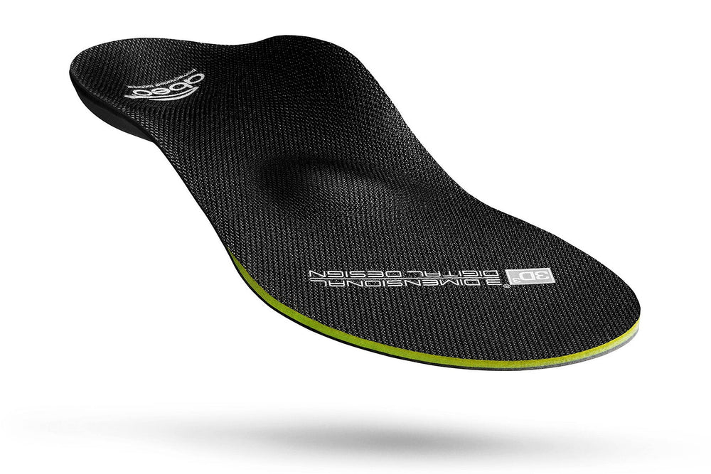 3D3 Orthotics Premium Orthotic Womens Metatarsal - Black