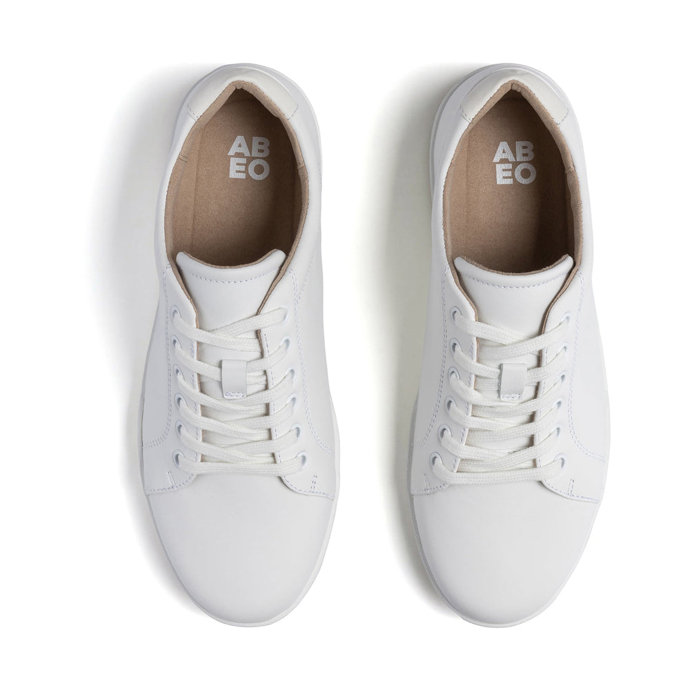 Encore Sneaker - White Leather