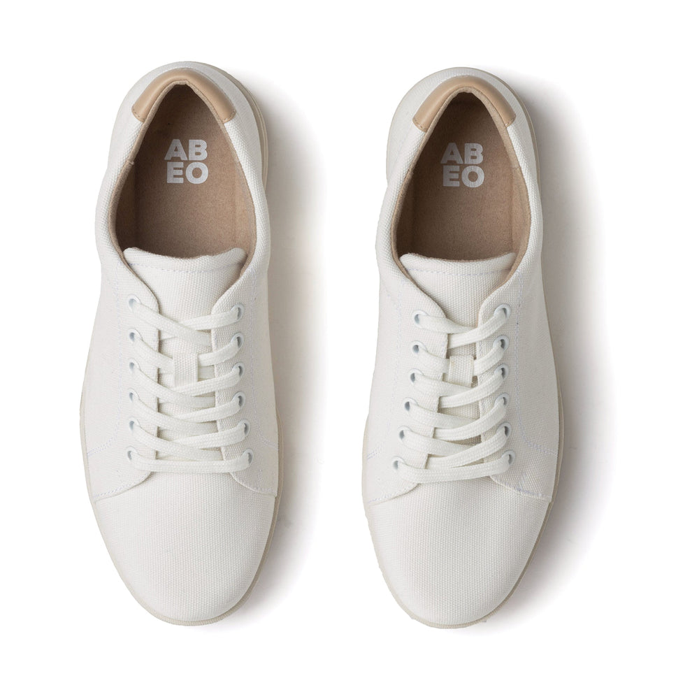 Encore Sneaker - White Canvas