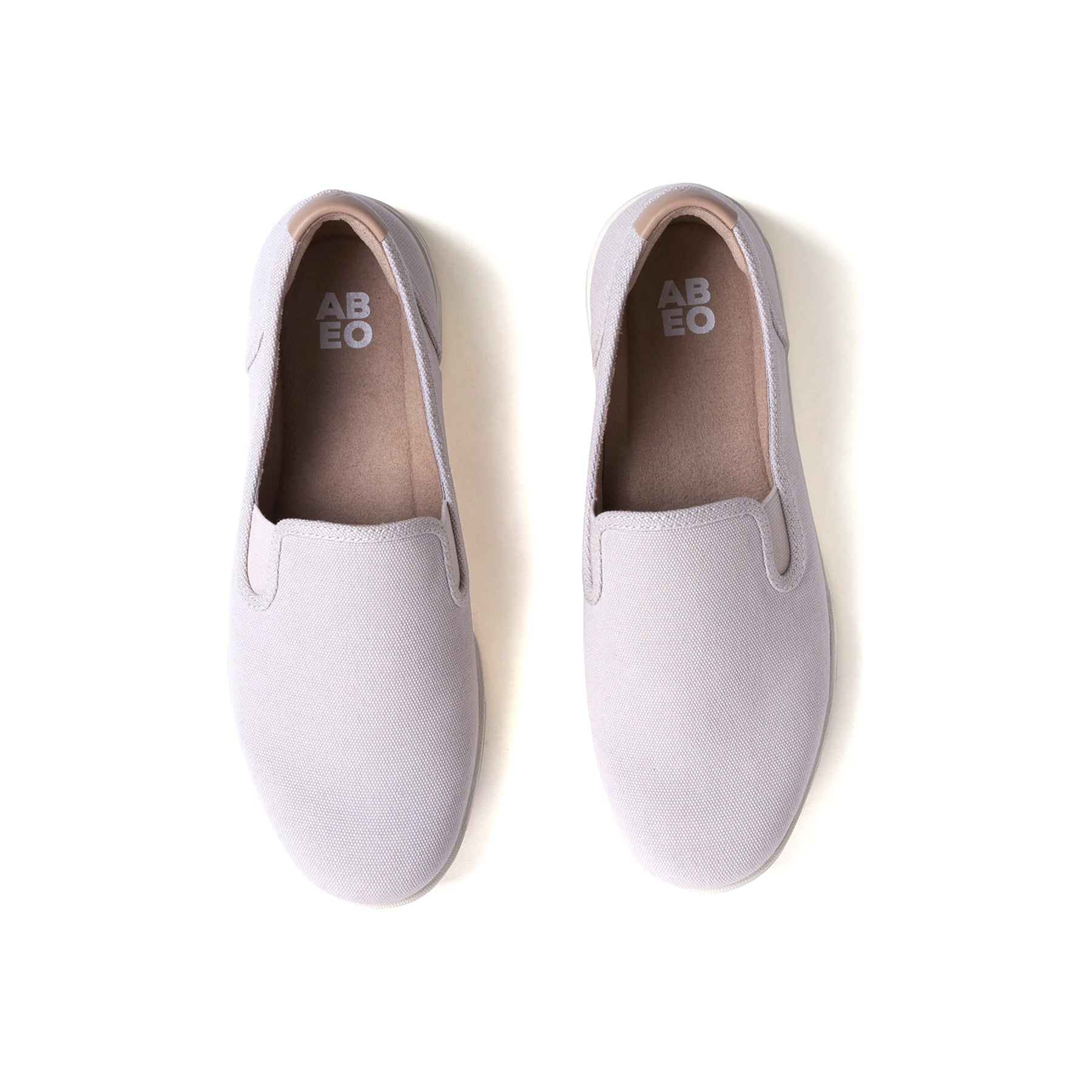 Encore Slip On - Taupe Khaki Canvas