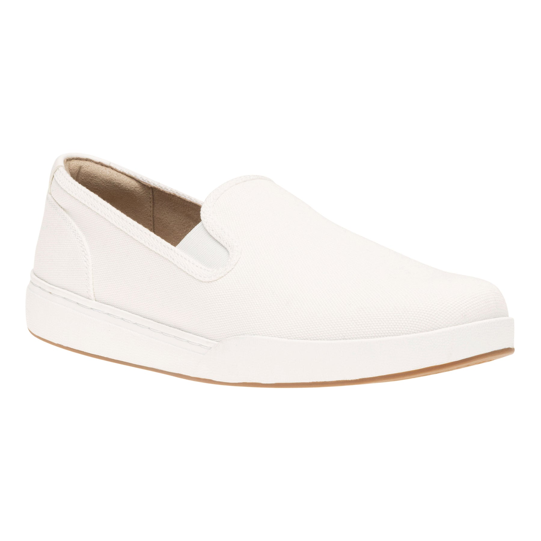 Encore Slip On - White Canvas