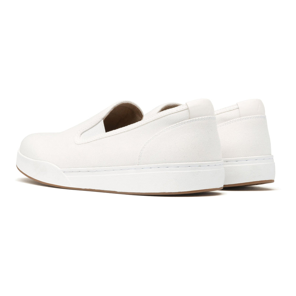 Encore Slip On - White Canvas