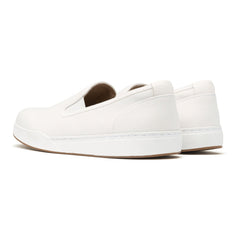 Encore Slip On - White Canvas