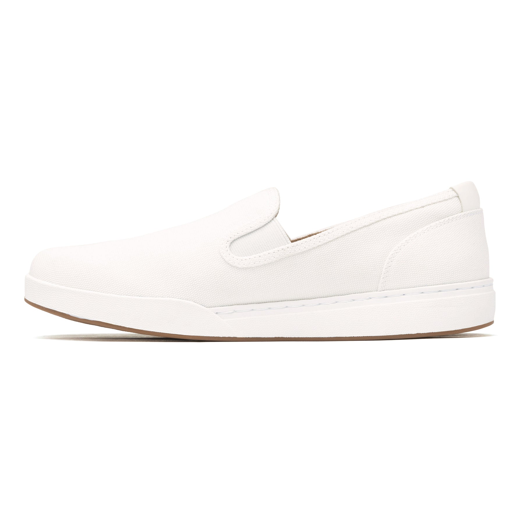 Encore Slip On - White Canvas
