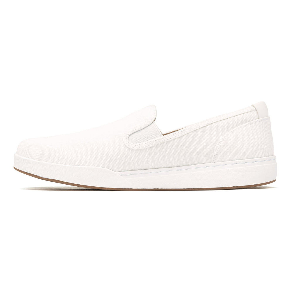 Encore Slip On - White Canvas