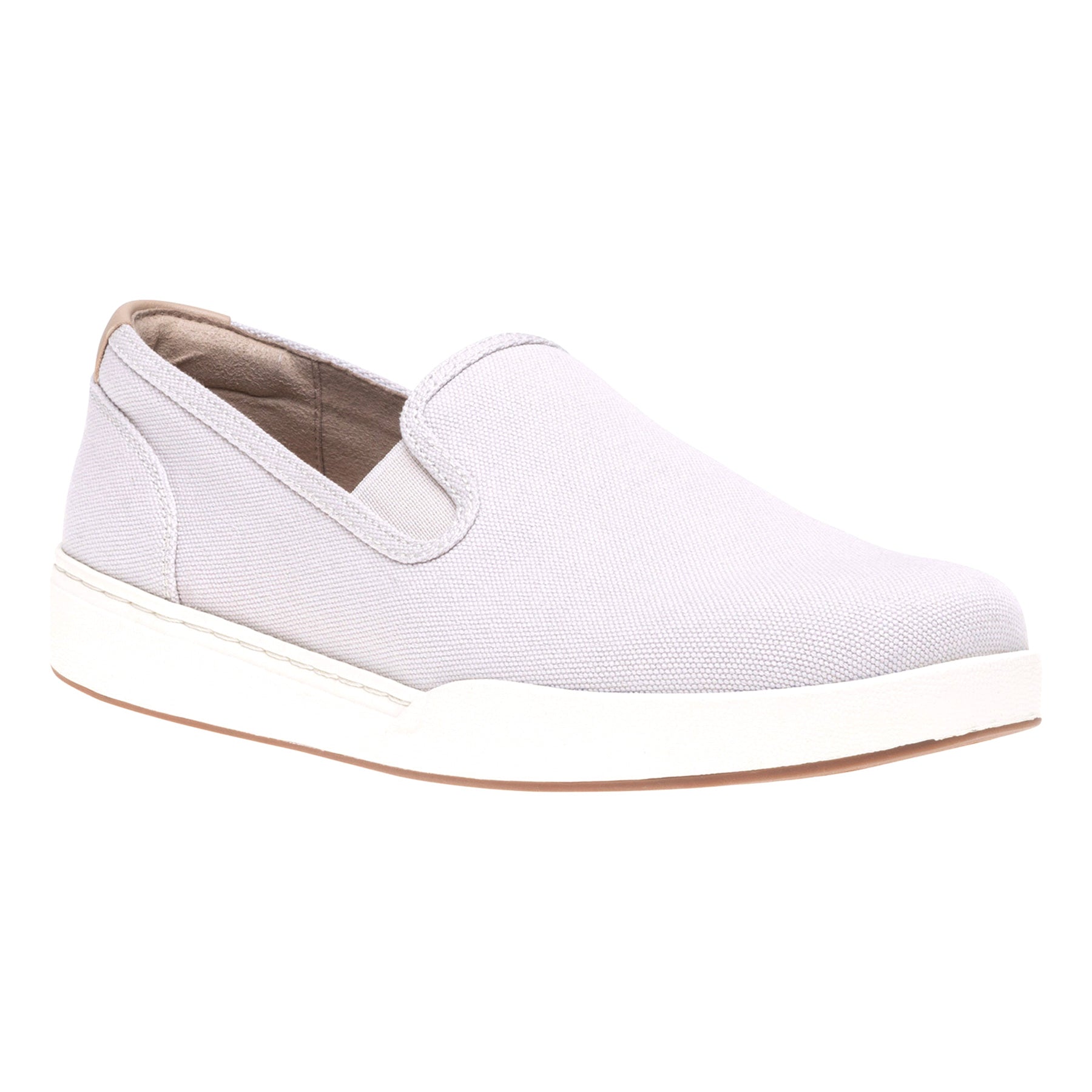 Encore Slip On Metatarsal - Taupe Khaki Canvas