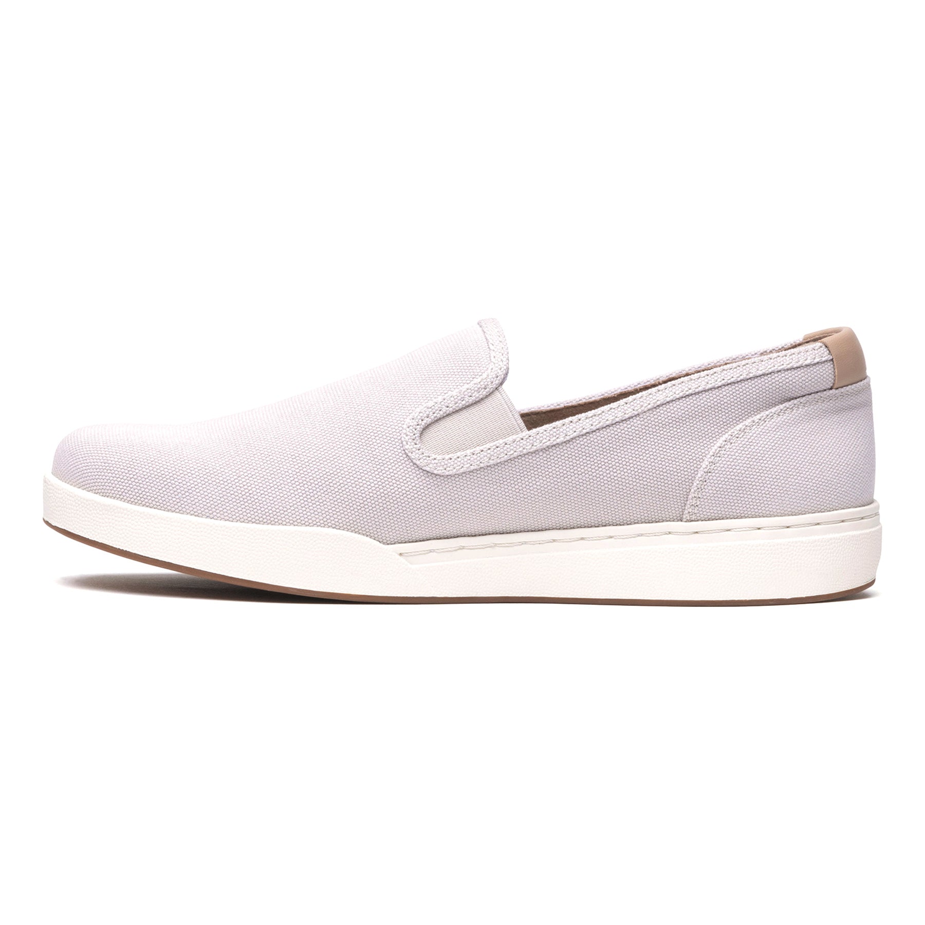 Encore Slip On Metatarsal - Taupe Khaki Canvas
