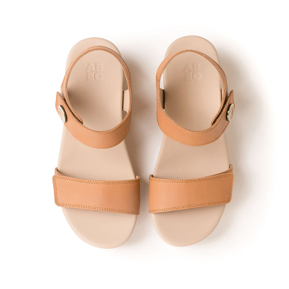 Riviera Strap Sandal Metatarsal - Almond